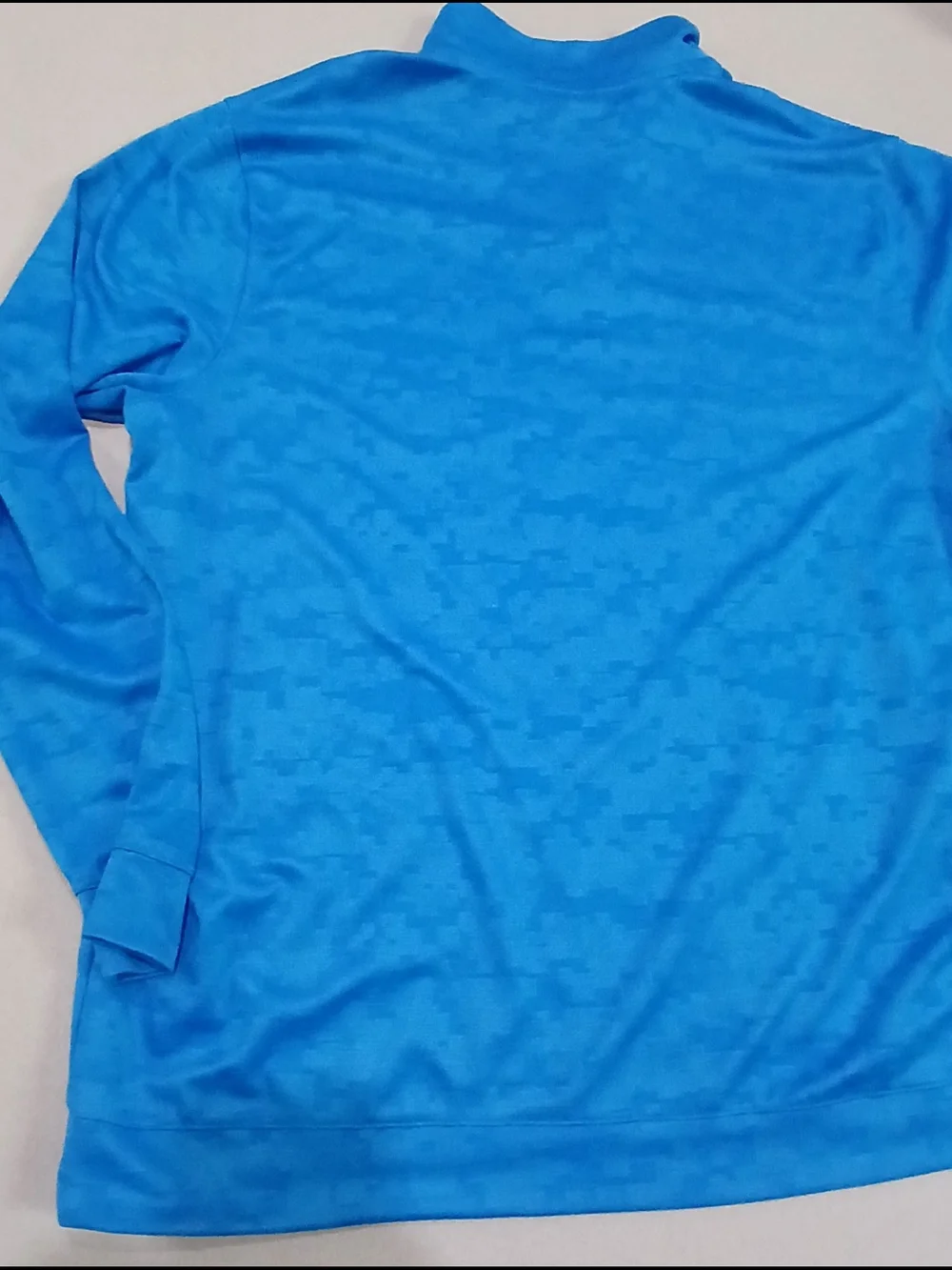 Puma Men’s Bright Blue Quarter-Zip Shirt Jacket Xxl